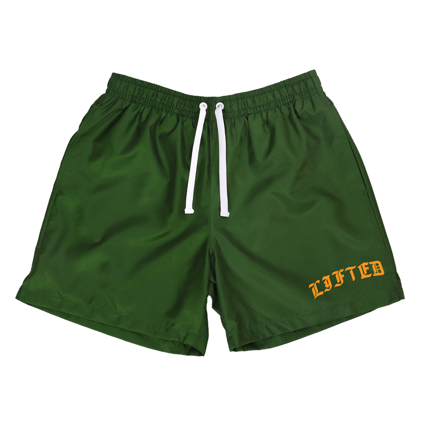 Lifted Nylon Shorts (Green)