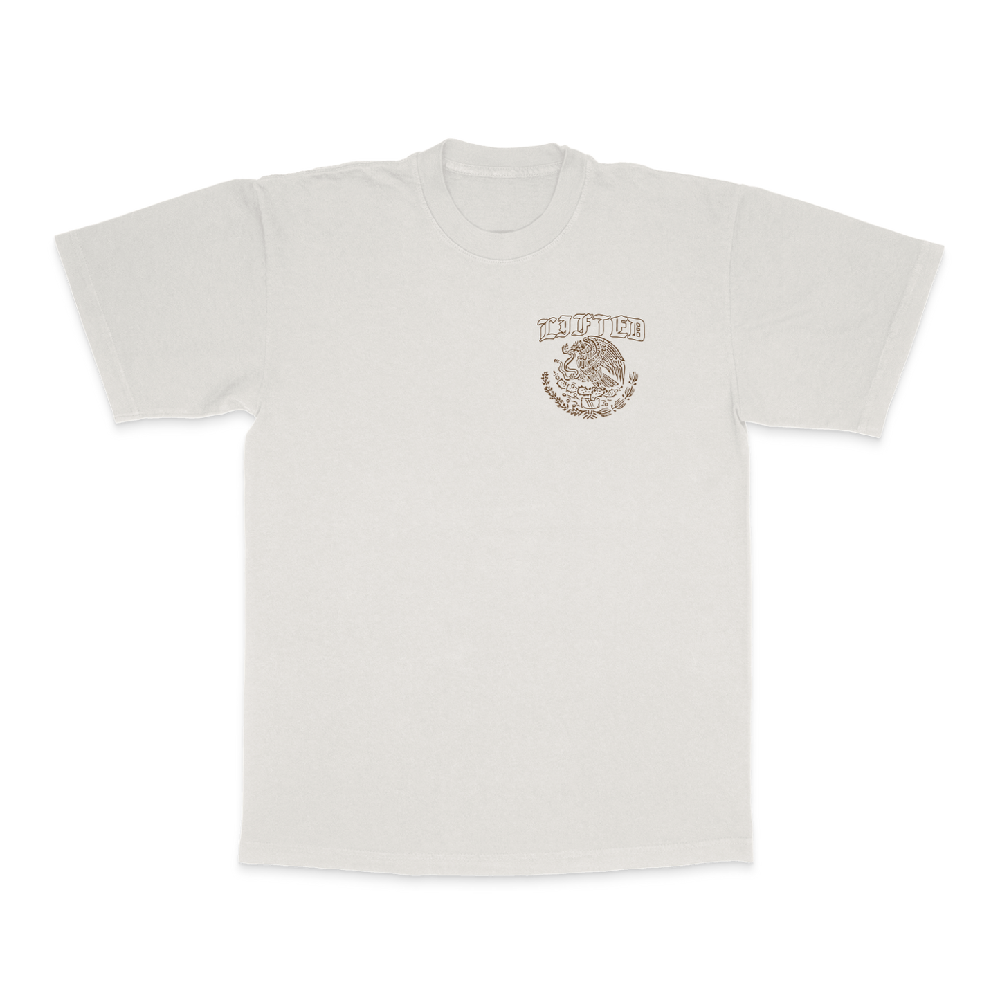 Lifted Aguila Mexican Tee (Off White)