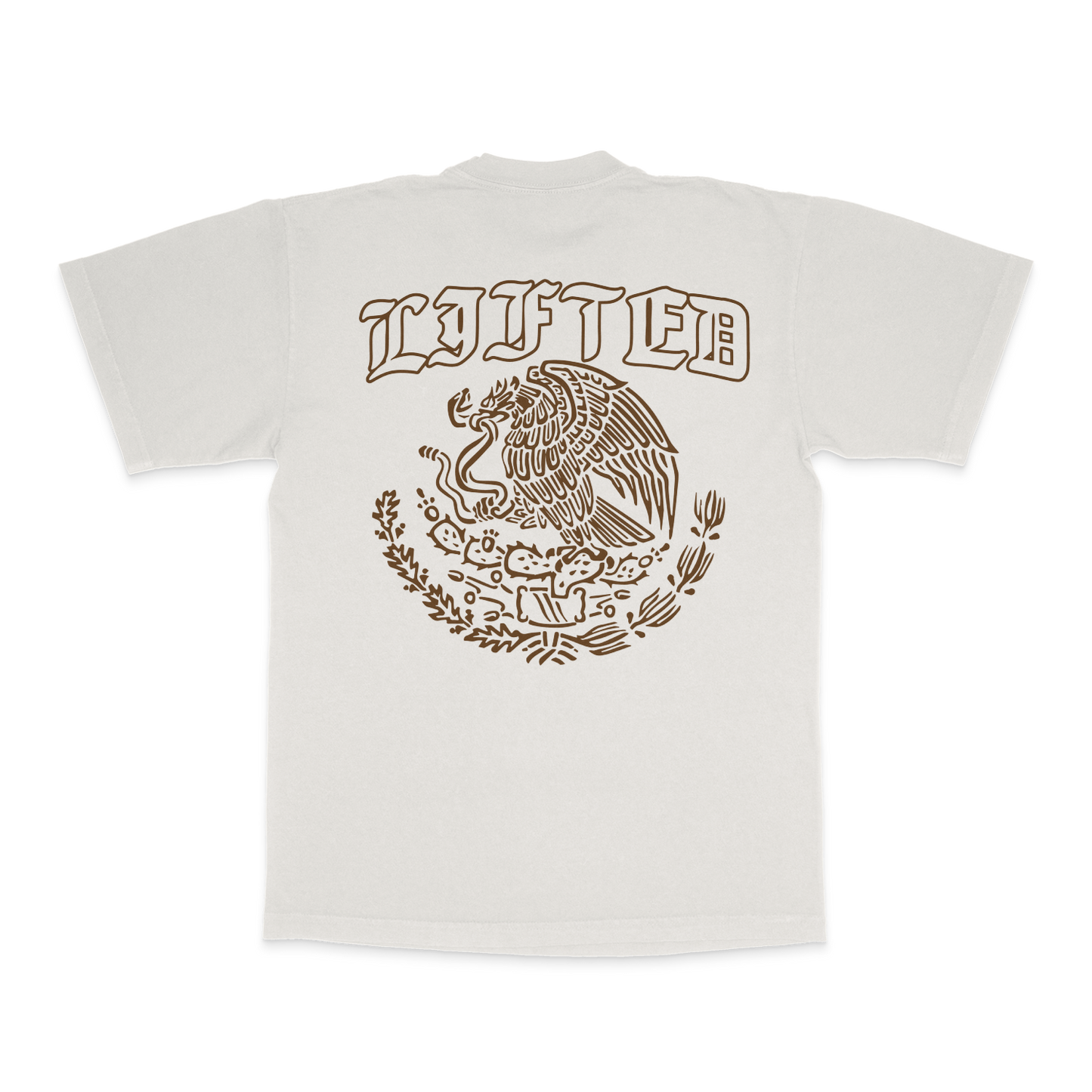 Lifted Aguila Mexican Tee (Off White)